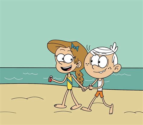 At The Beach By Fivefreddy05 Tv Animation Loud House Characters Cartoon