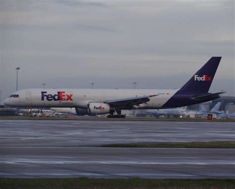 Fedex 757 200 N903fd Arriving 23r In From Bhx Fergus Bell