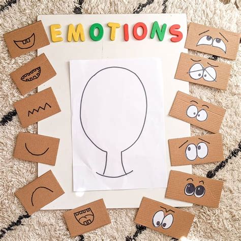 Activités Créatives Pour Maternelle Sur Le Thème Des émotions La