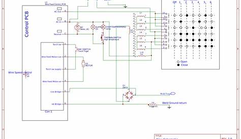mig welder circuit diagram