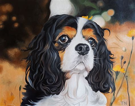 Pet Portraits Hand Painted In Oil Paintyourlife