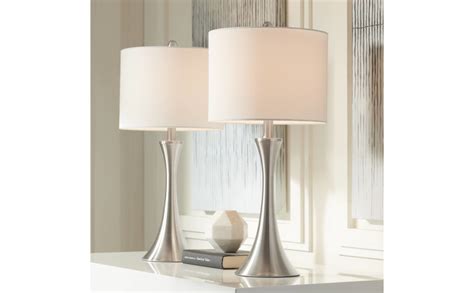360 Lighting Gerson Modern Contemporary Table Lamps 24 High Set Of 2