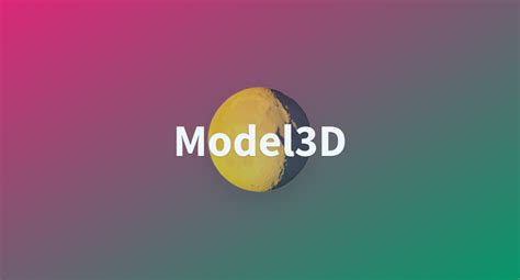 Model3d A Hugging Face Space By Freddyaboulton