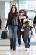 A stylish Sandra Bullock and her son Louis jet out of New York | Daily ...