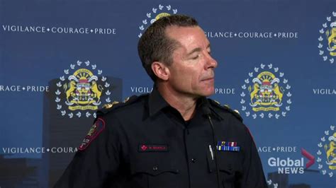 Calgary Police Chief Addresses Video Of Police Kneeling On Woman During Arrest Calgary