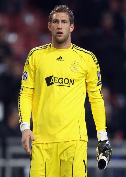 M Stekelenburg Playing For Ajax Maarten Stekelenburg Photo 17786124