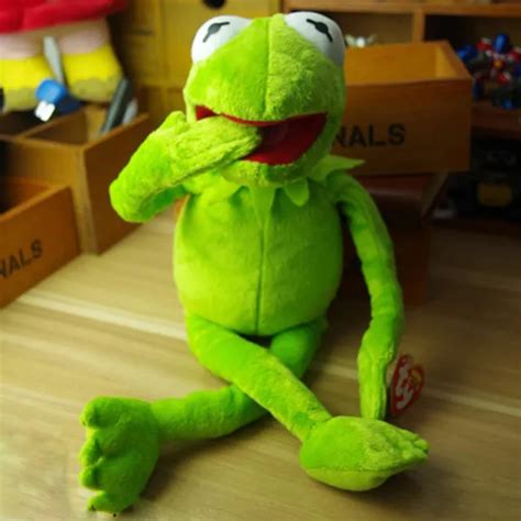Kermit Sesame Street Muppets Kermit The Frog Toy Plush 16 £839