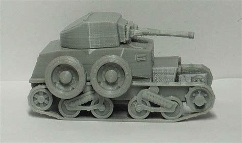 28mm 156 3d Printed Vbcw Wwii Nz Schofield Light Tank Suitable 4 Bolt Action Ebay