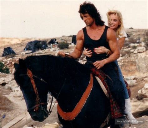 Rambo Iii Behind The Scenes Photo Of Sylvester Stallone