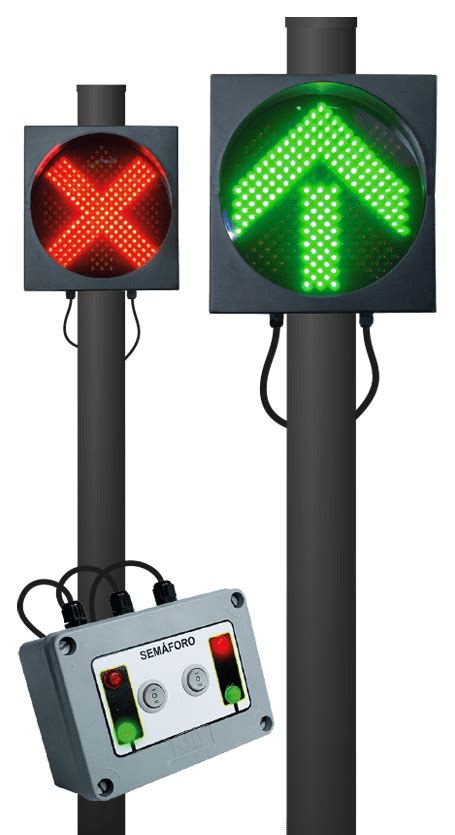 Semáforo Para Controle Rodoviário Eletronic Balanças