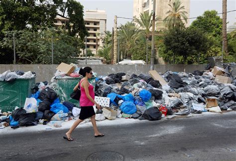 Lebanons Trash Crisis Worsens Amid Rising Heat Anger Wtop