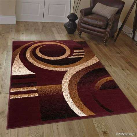 allstar burgundy area rug contemporary abstract traditional geometric formal shapes