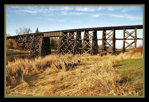 Train Bridge In St Albert Jason Miles Flickr