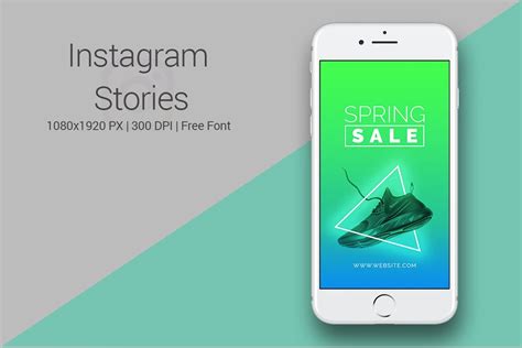Shoes Shop Instagram Stories Creative Photoshop Templates ~ Creative