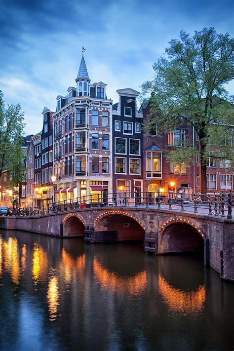 Evening In Amsterdam Photograph By Artur Bogacki Pixels