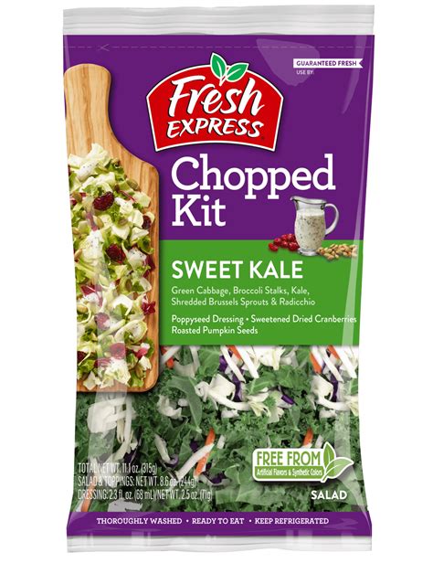 Sweet Kale Chopped Salad Kit Fresh Express