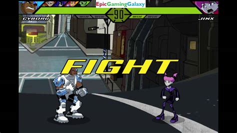 Cyborg Vs Jinx In A Teen Titans Battle Blitz Match Battle Fight Youtube