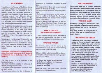 O fount of life, unfathomable divine mercy, envelop the whole world and empty yourself out upon us. Divine Mercy Prayer In Tamil Pdf - entrancementalta