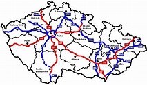 Liste der Autobahnen und Schnellstraßen in Tschechien