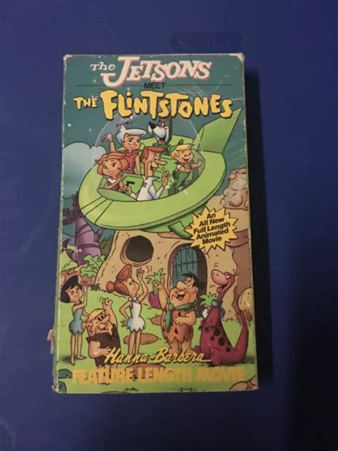 The Jetsons Meet The Flintstones Vhs Hanna Barbera Fred George Picclick
