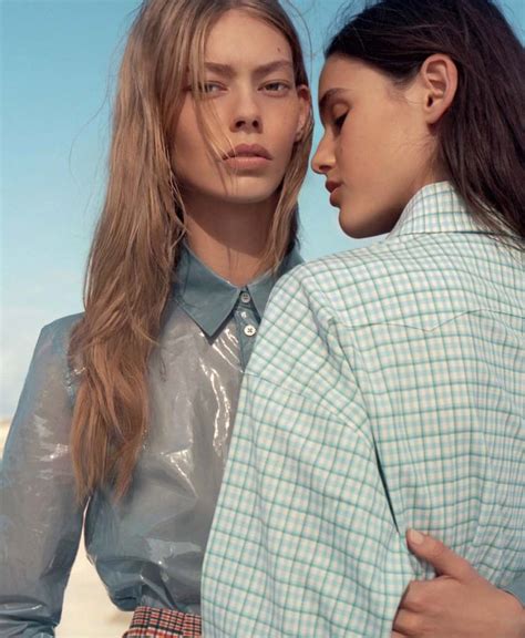 Elle Australia June 2018 Aleyna Fitzgerald And Ondria Hardin By Hannah Scott Stevenson Fashion