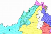 Map Of Virginia State Senate Districts | Virginia Map