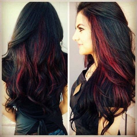 Your short hair can come to life with the help of some blonde highlights. 30 Dark Red Hair Color Ideas & Sultry Showstopping Styles