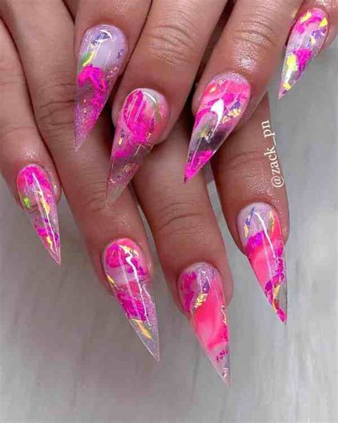 90 Best Stiletto Nails Art Designs For You Howlifestyles