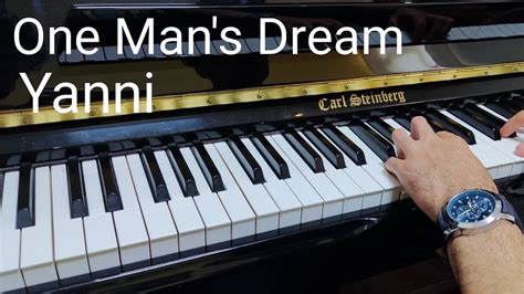 One Mans Dream Yanni Piano Cover Youtube
