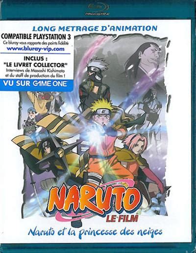 Dvd Naruto Naruto And La Princesse Des Neiges 1 Bd Blu Ray Achat