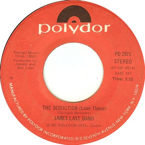 James Last Band The Seduction Love Theme Night Drive 1980 18
