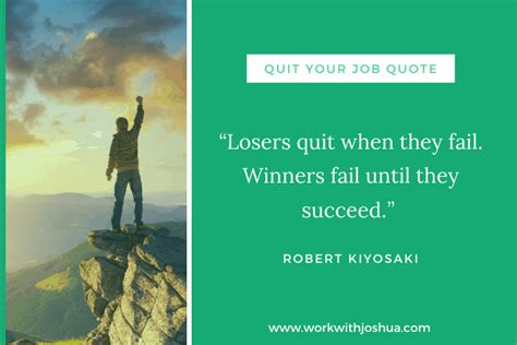 35 Inspiring Quotes On Quitting Your Job Work With Joshua