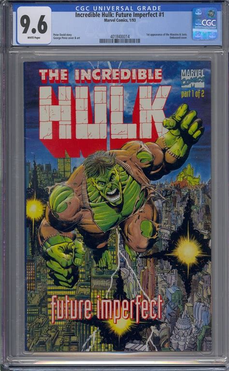 Incredible Hulk Future Imperfect 1 Cgc 9 6 1st Maestro Janis Comic Books Modern Age Marvel