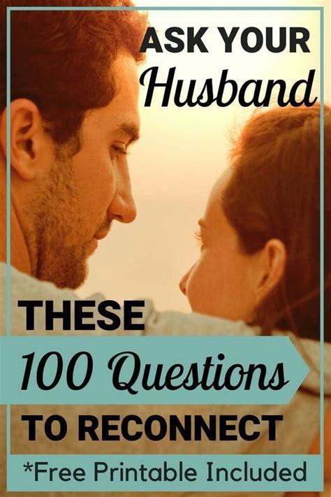 100 questions to ask your spouse to reconnect the savvy sparrow in 2023 100 questions free