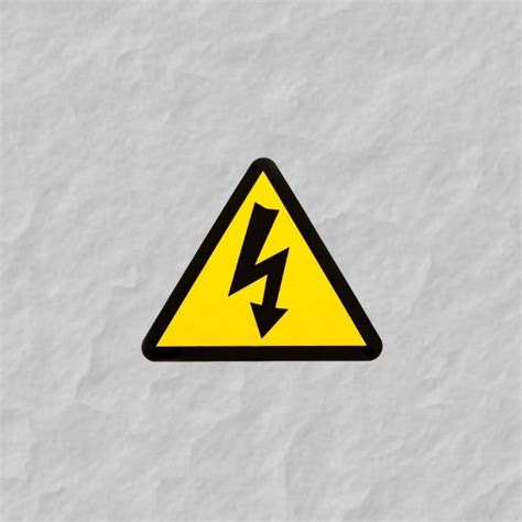 Jual Sticker High Voltage Sign Waterproof Shopee Indonesia