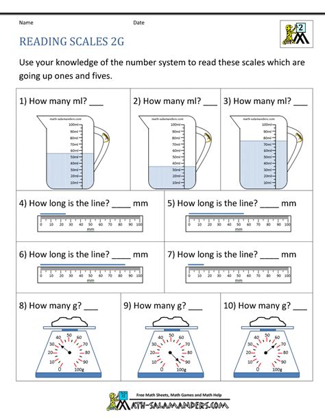 Free Printable 2nd Grade Worksheets