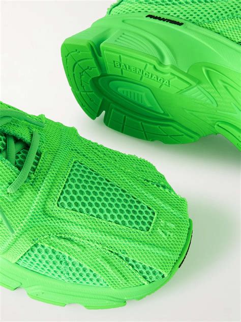 Green Phantom Mesh Sneakers Balenciaga Mr Porter
