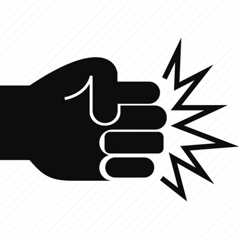 Assault Hand Hit Punch Icon Download On Iconfinder