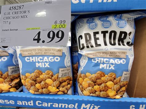 458287 G H Cretor S Chicago Mix 737 G 2 00 Instant Savings Expires On