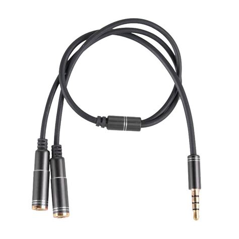 Hotnew Mm Stereo Audio Male To Female Headset Mic Y Splitter Cable
