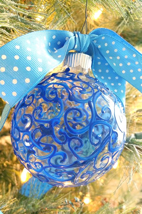 Elegant Swirl Ornaments Diy Christmas Ornaments Homemade Christmas Ts Dyi Ts