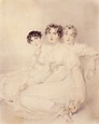 1814 The Wellesley-Pole sisters -- Lady Mary Charlotte Anne, Lady Emily ...