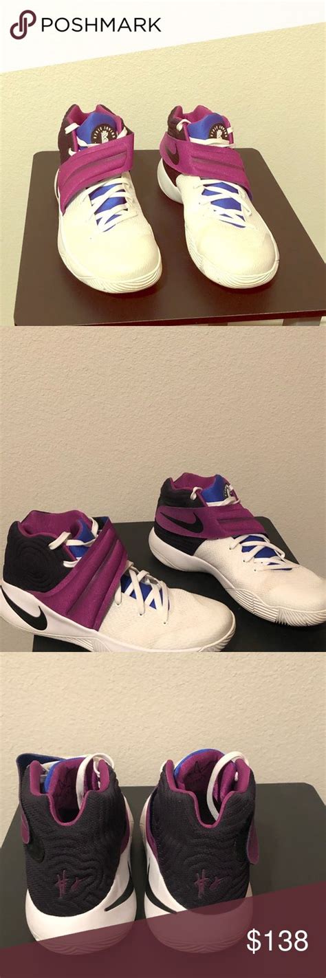 Kyrie flytrap 4 (big kid). Kyrie Irving signature series sneaks | Purple strap, Shoe collection, White nikes