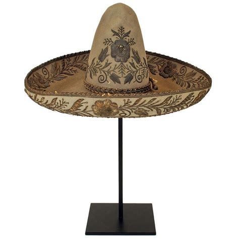 Fancy 19th Century Mexican Sombrero At 1stdibs