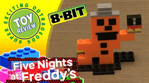 Five Nights At Freddys 8 Bit Freddy Buildable Figure Fnaf Toy Review