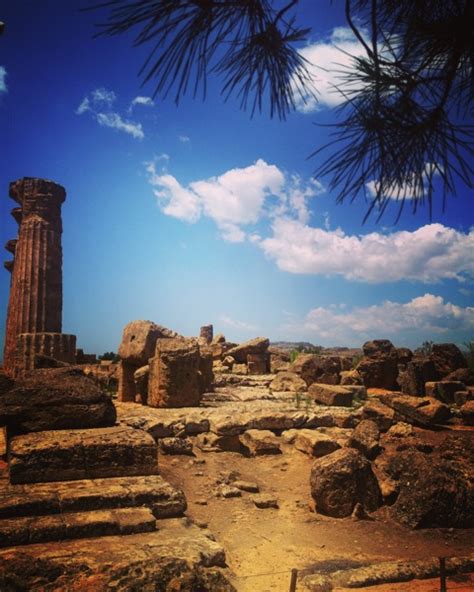 Since you're less likely to know. Valli dei Templi, Agrigento, Sicily, Italy via Instagram Photo - My Word with Douglas E. Welch