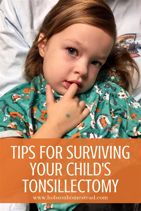 Its Hard To Know How Your Child Will Handle Tonsillectomy Surgery So