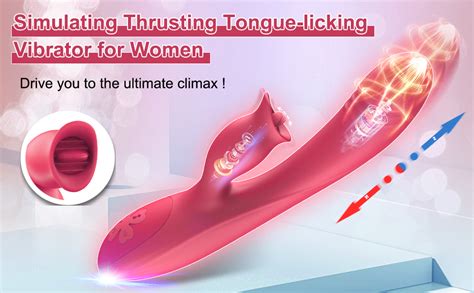 Amazon Com Thrusting Pulsating Clitoral Dildo Vibrator For Women