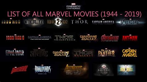 Top Four Marvel Films To Look Forward To In 2019 Movie Tv Tech Geeks News