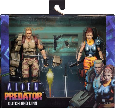 Neca Alien Vs Predator Arcade Appearance 7 Scale Action Figures